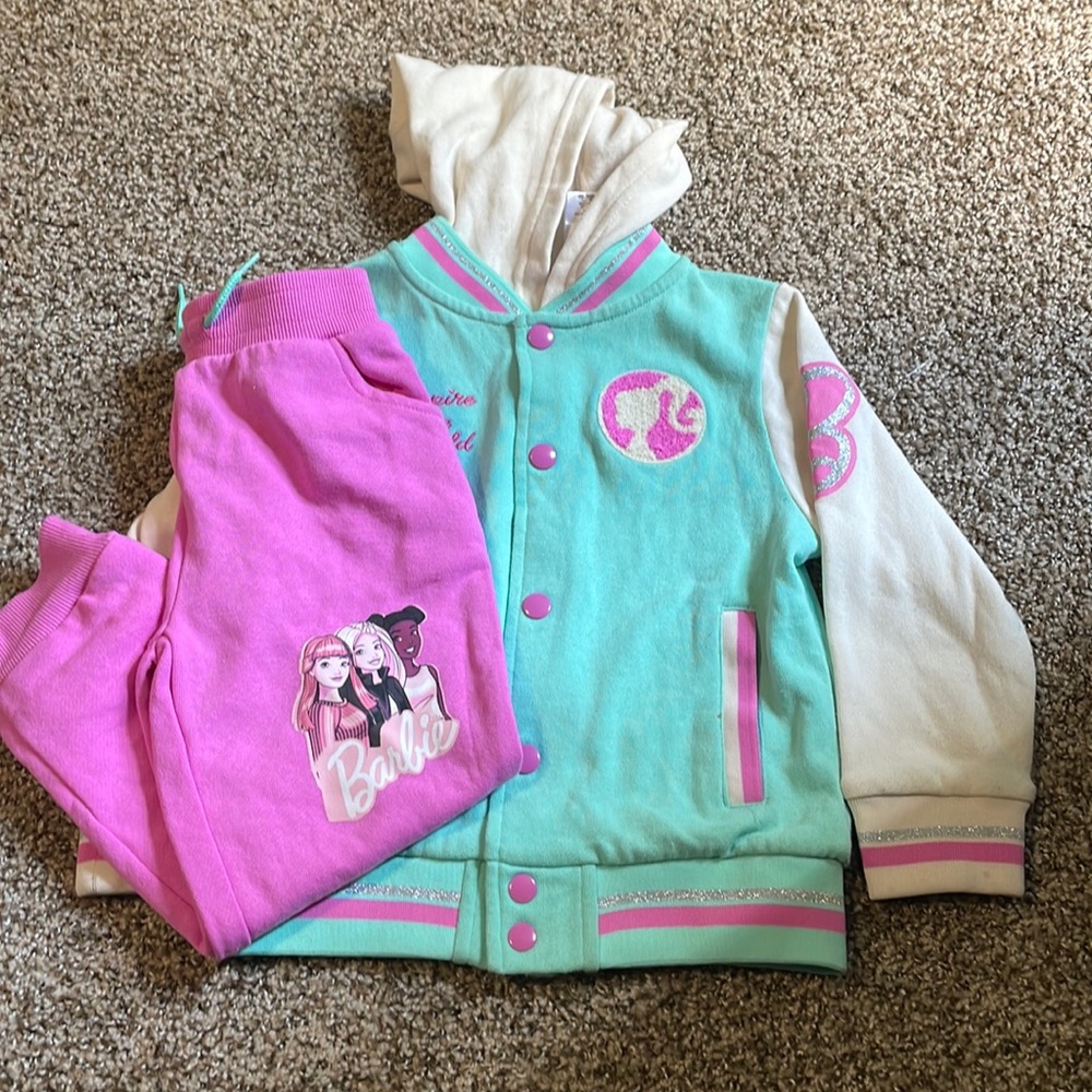 Girls Barbie set